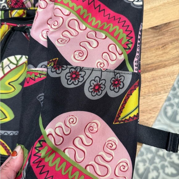 Vera Bradley Nylon Floral Women's Backpack - Picture 13 of 13